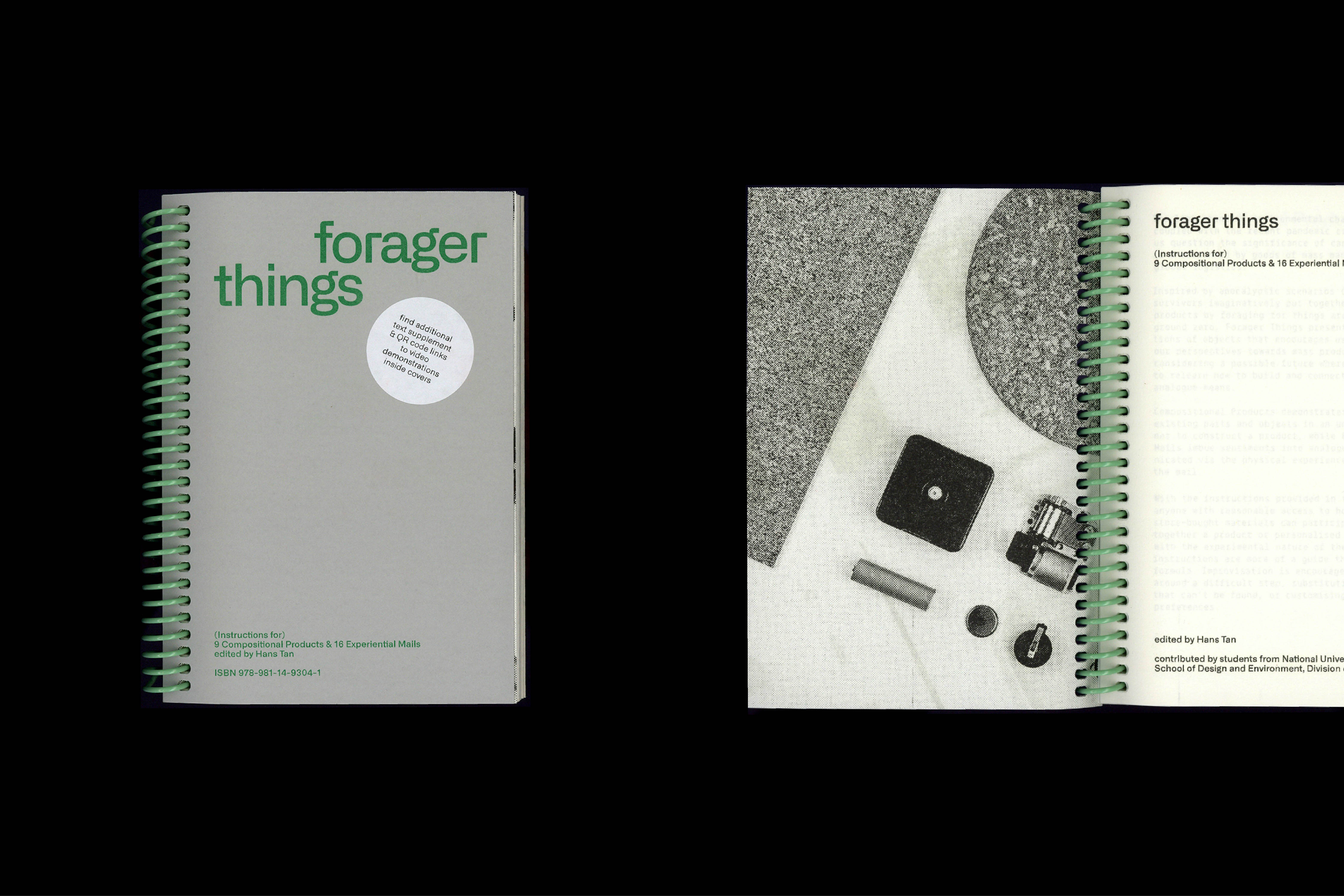 958 Forager Things (project publication), for Hans Tan